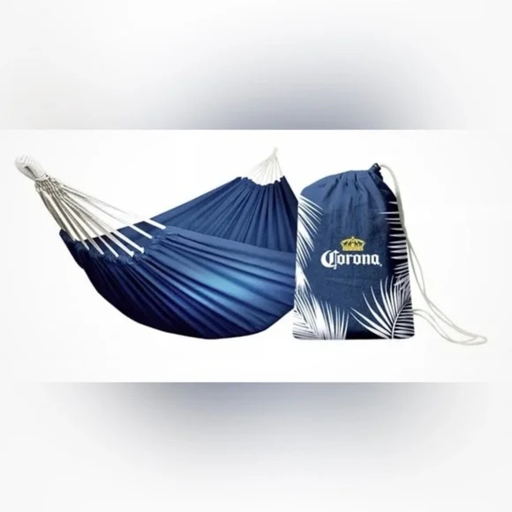 Corona Navy Blue Hammock with Carry Bag